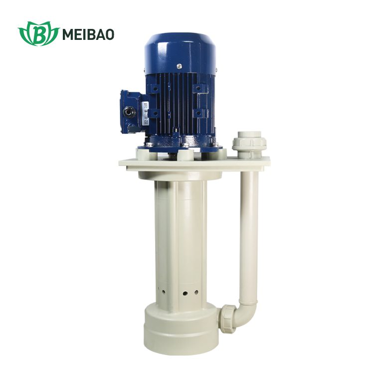 vertical pump in square plate tank